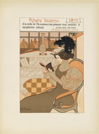 ERNEST MAINDRON (1838-1907). LES PROGRAMMES ILLUSTRÉS. 1897. 12x10 inches, 31x26 cm. Librarie Nilsson - Per Lamm, Paris.